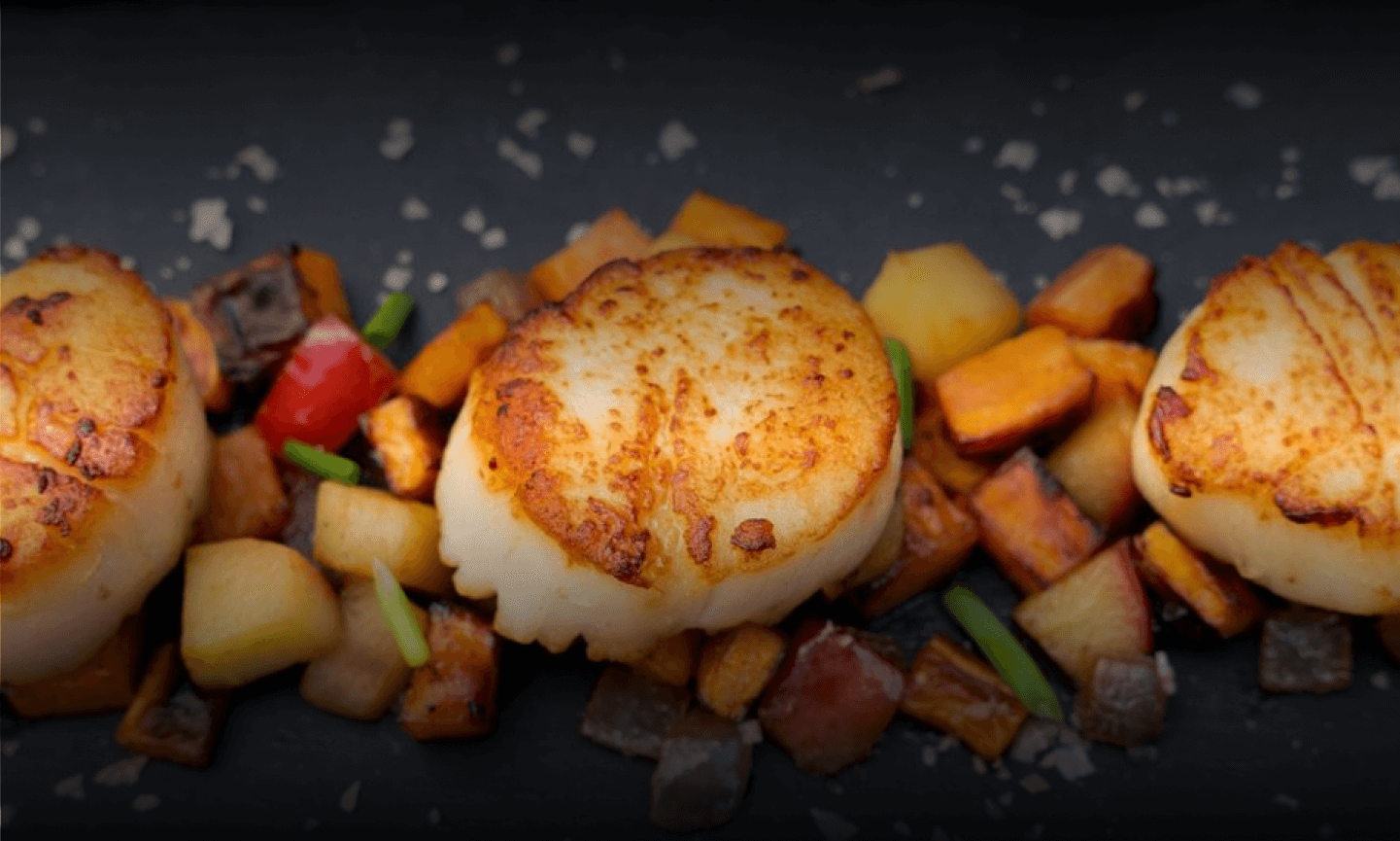 Diver Scallops - U10, Jumbo Dry 3 lbs (Subscribe & Save)