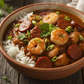 Chicken, Shrimp & Sausage Gumbo, Clam Shack, 18 oz