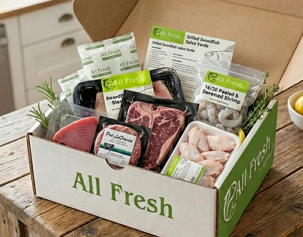 Steak Night Elevated Bundle with Swordfish and Shrimp