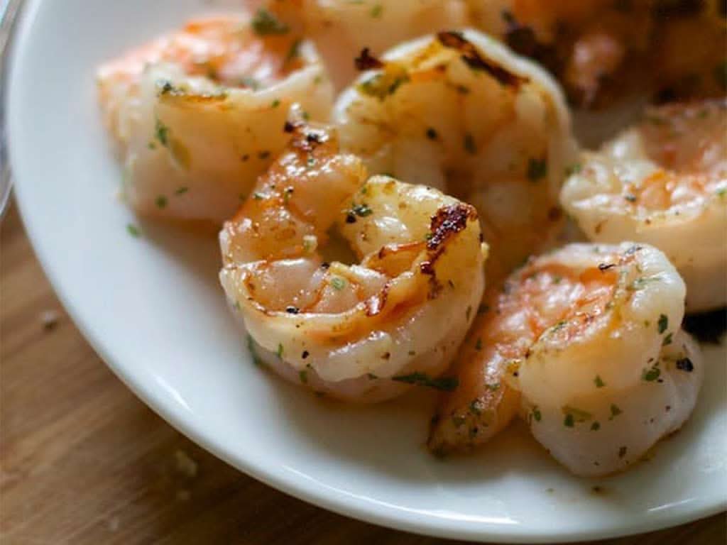 Grilled Shrimp w/Garlic,Lemon & Olive Oil, 1 lb