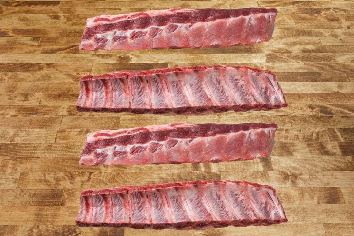 Shop Creekstone Farm, Baby Back Ribs, 2.2 2.5 lbs 1 Full Rack, All
