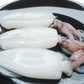 Cleaned Squid Tubes and Tentacles, (aka Calamari), 2.5 lbs