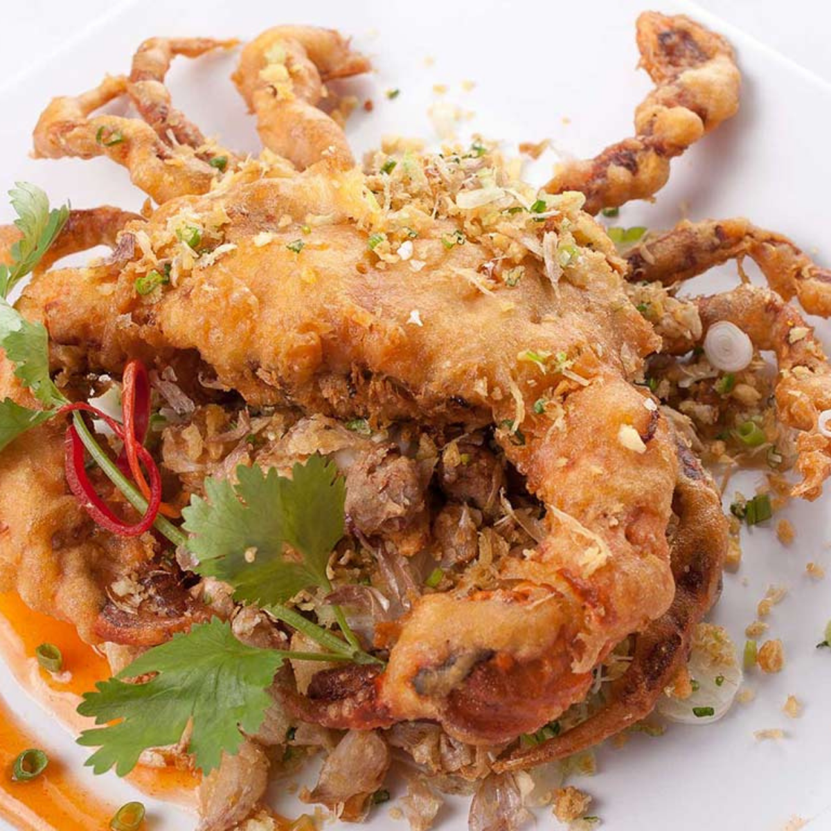 Fresh Maryland, Pan Sautéed Soft Shell Crab (Gluten Free), 6pc (Cooked)