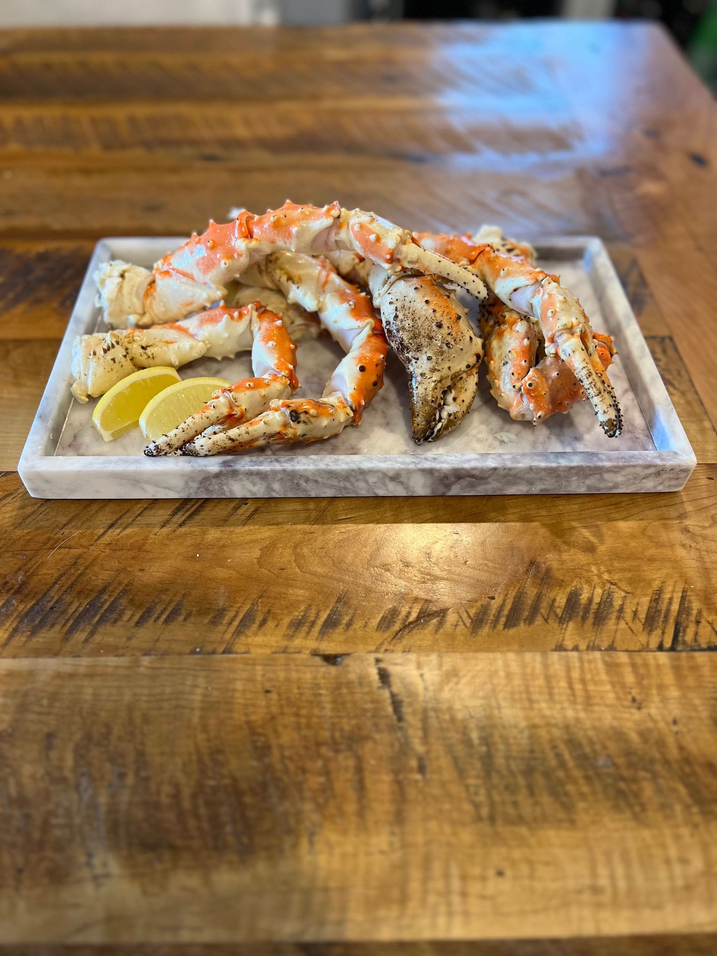 Red King Crab Claws and Large Pieces