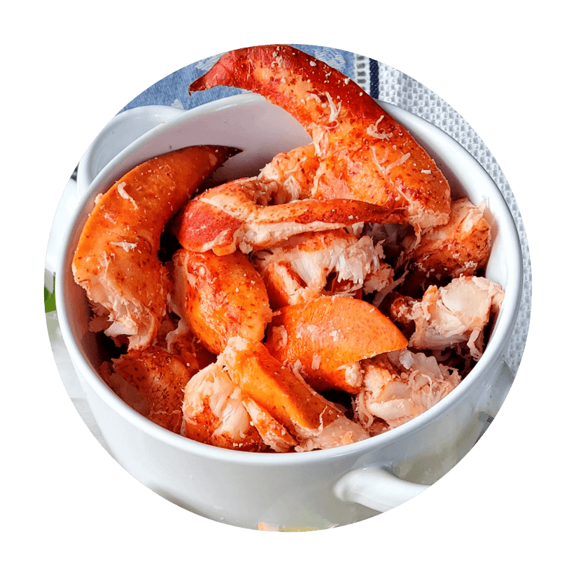 Special Knuckle and Claw Lobster Meat 3lbs & FREE Lobster Bisque + L