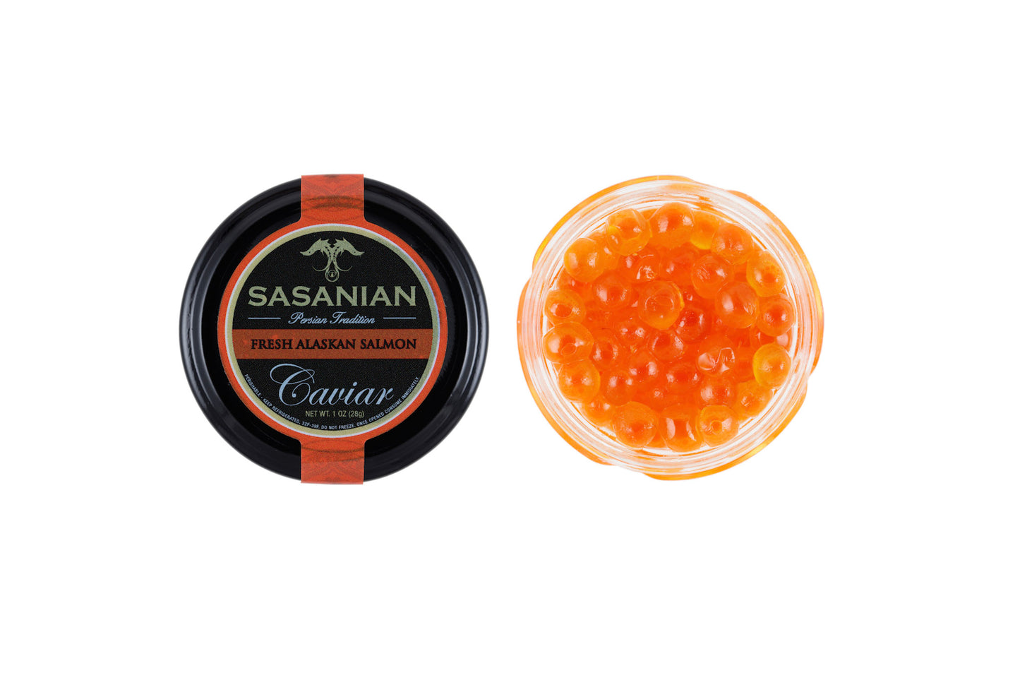 Buy Salmon Roe Caviar, 2 oz All Fresh Seafood