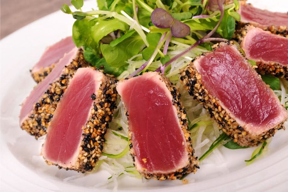 Sesame Crusted Asian Tuna Loin