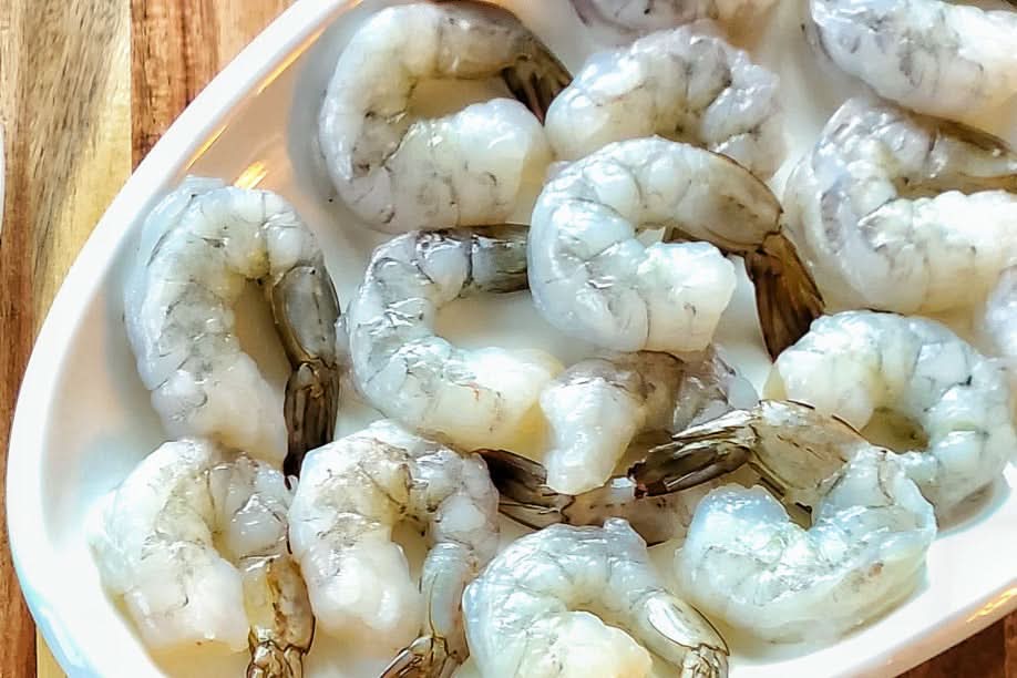 Cleaned Raw Tail on Shrimp, Chem Free, 16/20 - All Natural 1lb