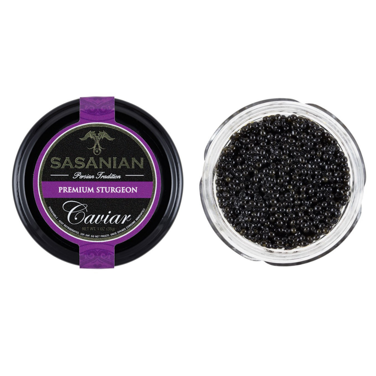 American Sturgeon Hackleback Caviar