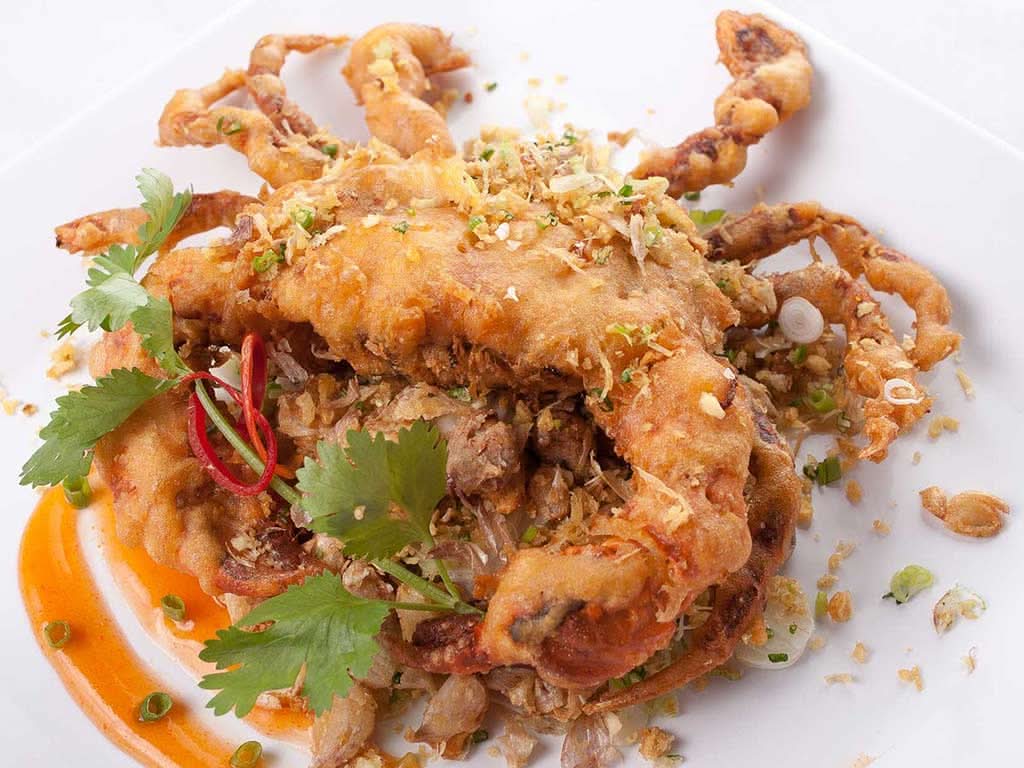 Fresh Maryland, Pan Sautéed Soft Shell Crab (Gluten Free), 6pc (Cooked)