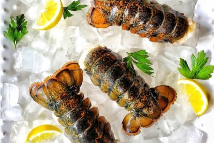 Maine Cold Water Lobster Tails-Large 6-7 oz 10 for $259.90